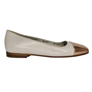 Gucci Hills GG Logo Cap Toe Ballet Flats